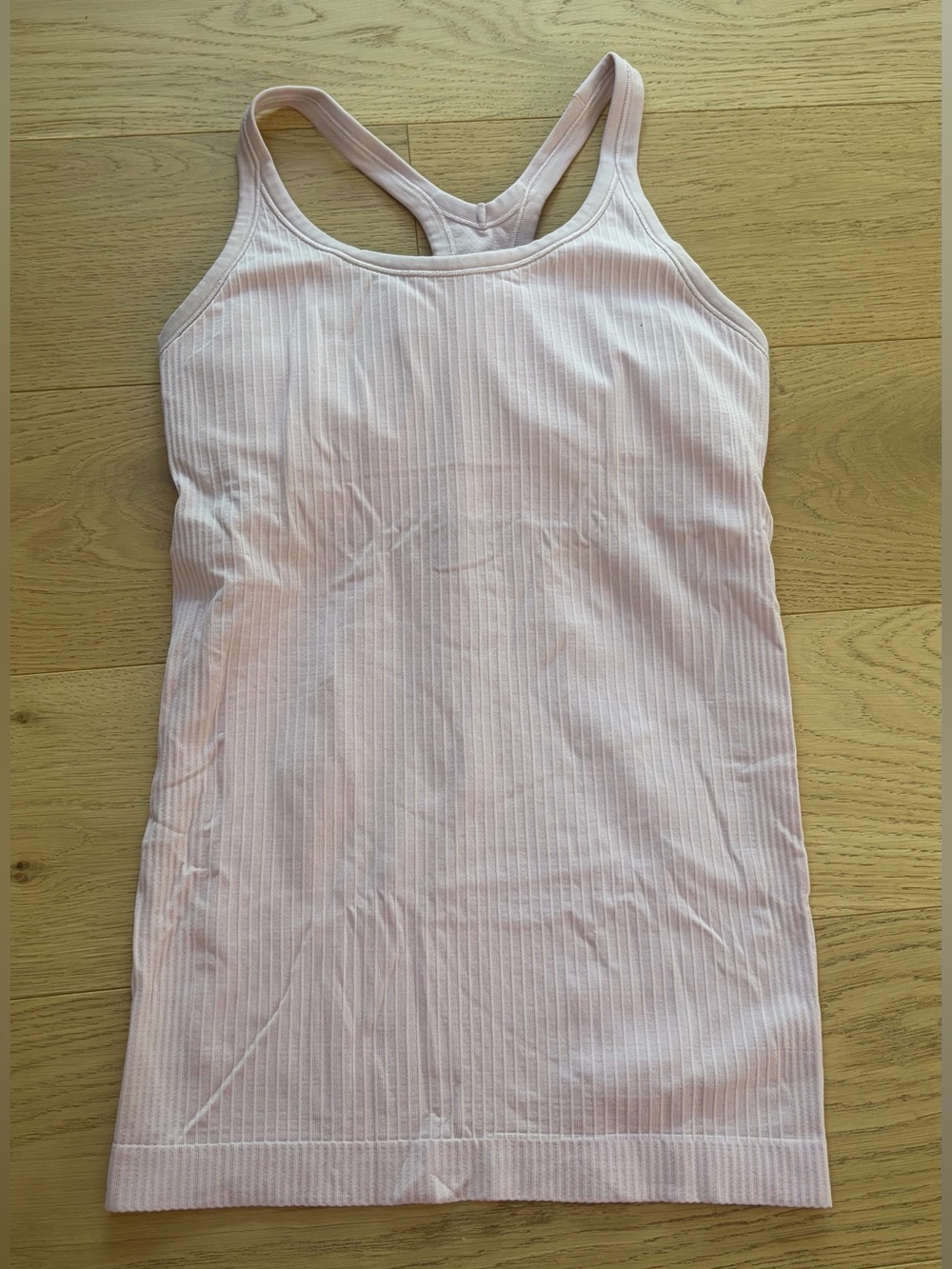 Lululemon Ebb to Street tank misty pink size 4